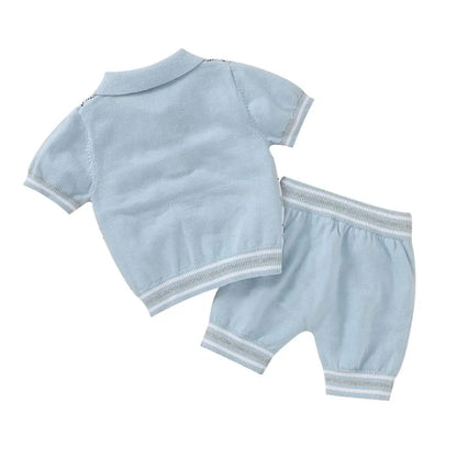 Summer Baby Short Sleeves Clothes Set