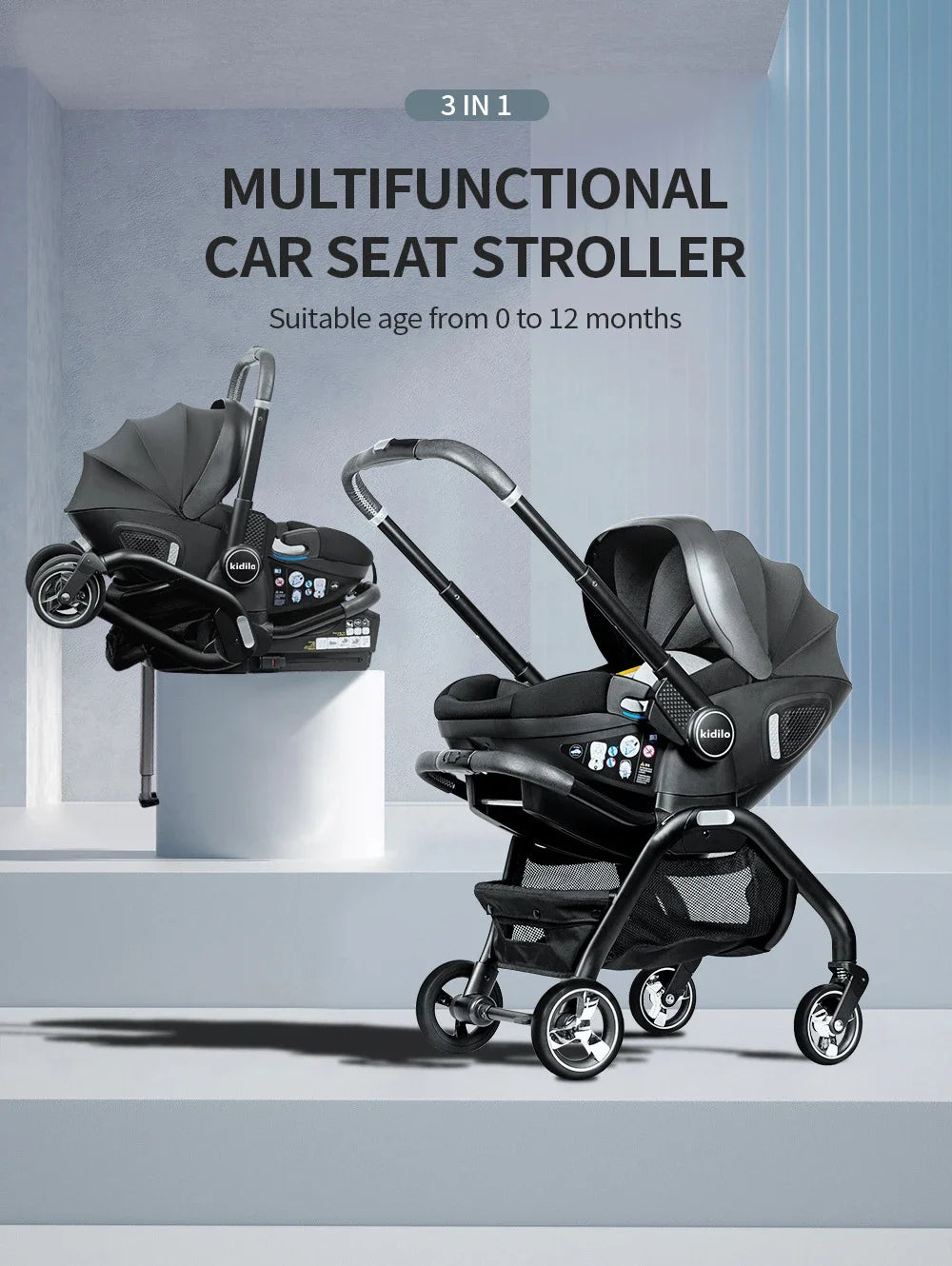 Portable Lightweight Luxurious Baby stroller