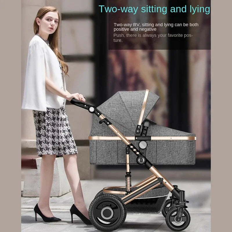 Lightweight Luxury Baby Stroller