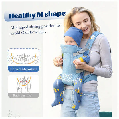 Front Facing Kangaroo Wrap Baby Carrier