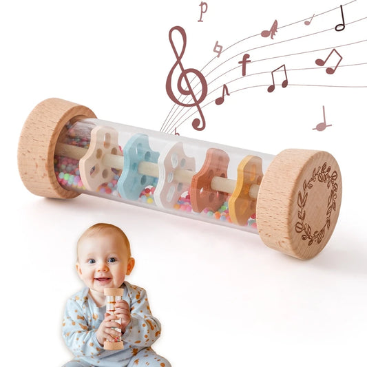 Rain Music Rattle Baby Educational Toy