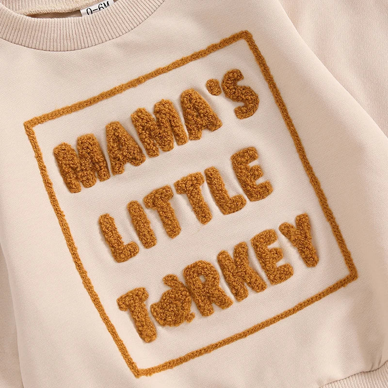 Adorable Baby Thanksgiving Clothes Set