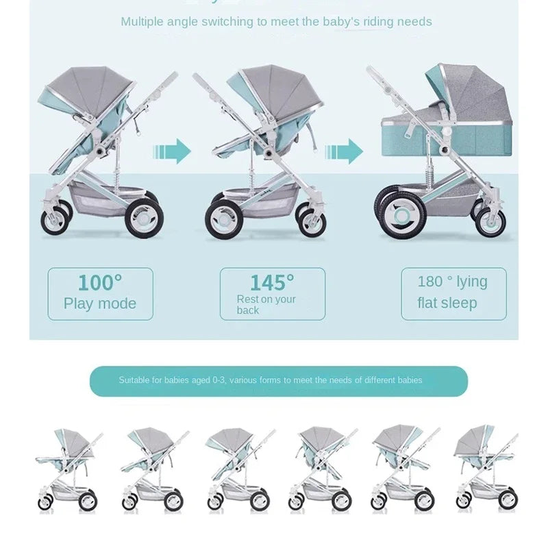 Lightweight Luxury Baby Stroller