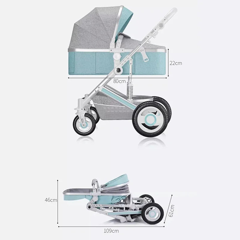 Lightweight Luxury Baby Stroller