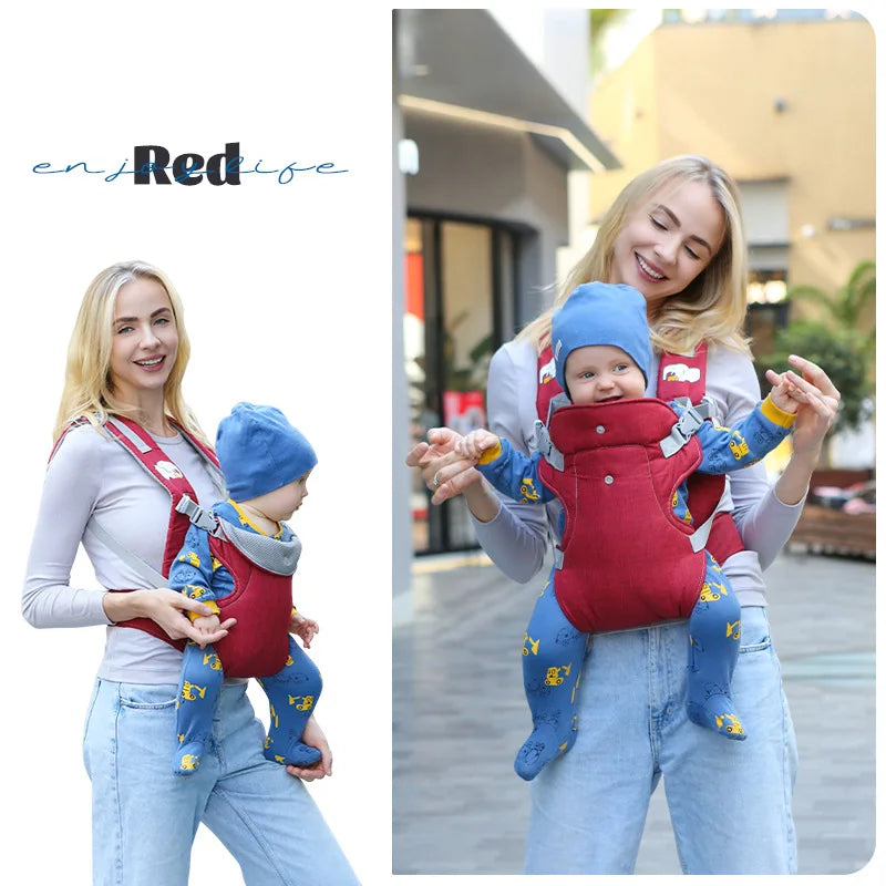 Front Facing Kangaroo Wrap Baby Carrier