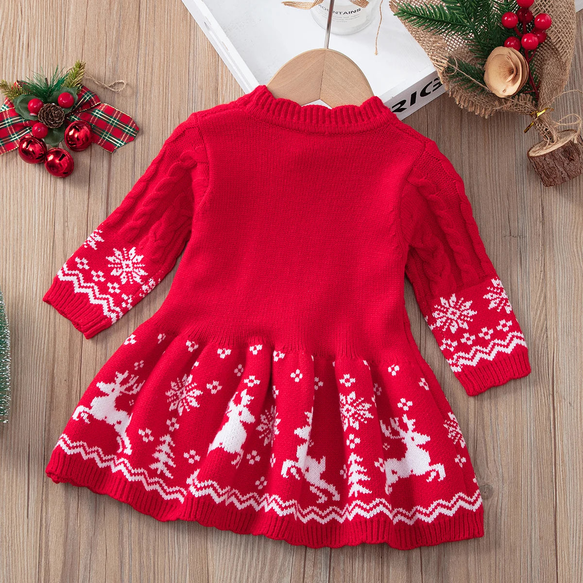 Baby Girl Christmas Sweet Dress