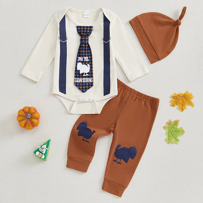 Thanksgiving Baby Boy Outfit