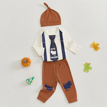 Thanksgiving Baby Boy Outfit