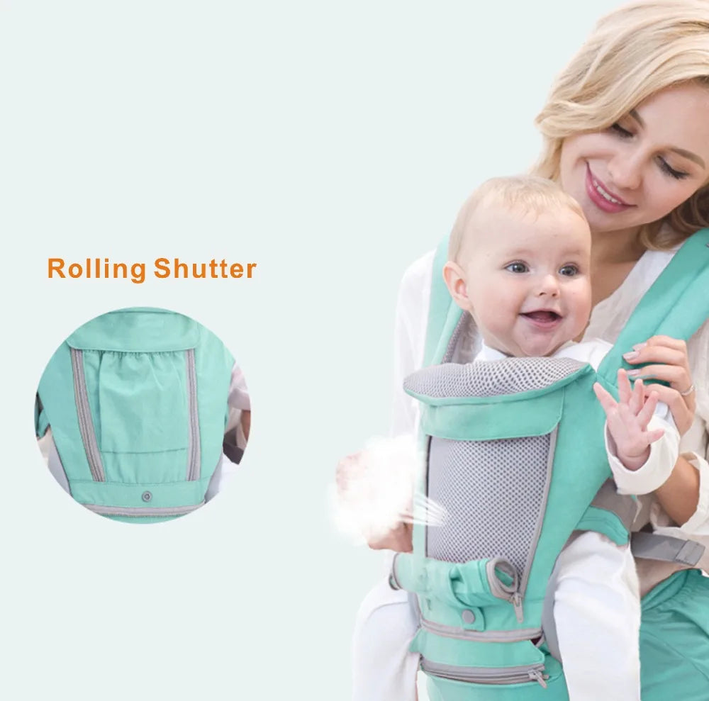 Hipseat Sling Front Facing Kangaroo Baby Wrap Carrier